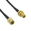 CHIPAL – câble d'extension 2022 RG174 de 3 mètres de long, connecteur mâle à femelle RP-SMA, cordon d'extension d'antenne pour routeur Wi-Fi ► Photo 3/6