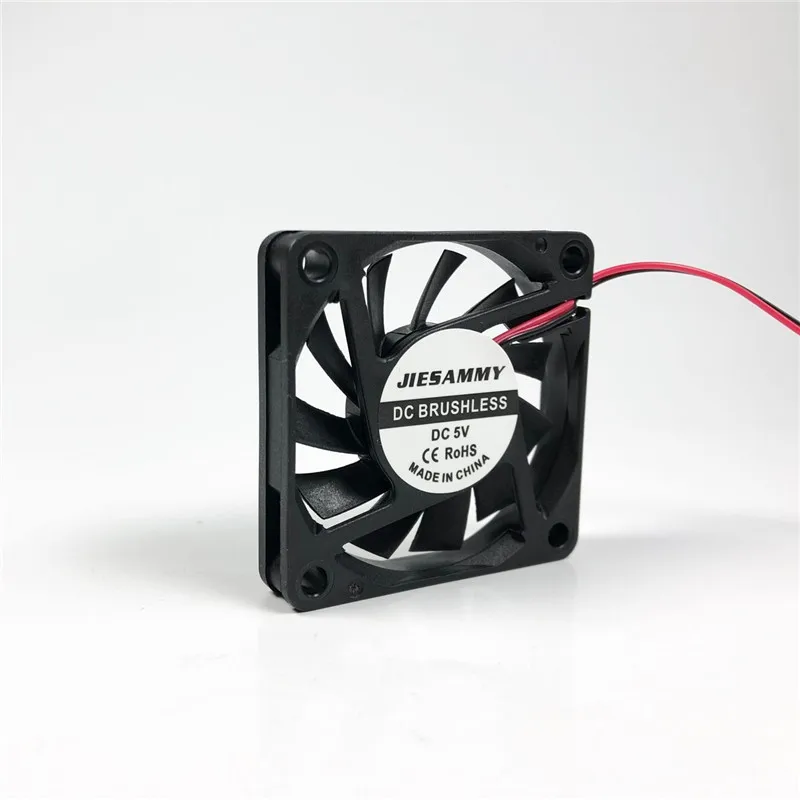 60 مللي متر وحدة المعالجة المركزية مروحة 24 V 12 V 5 V الصامتة 18dBA 4200 RPM كم/المزدوج اضعا الكرة 60x60x10 مللي متر 6 سنتيمتر فرش USB PC وحدة معالجة خارجية للحا...