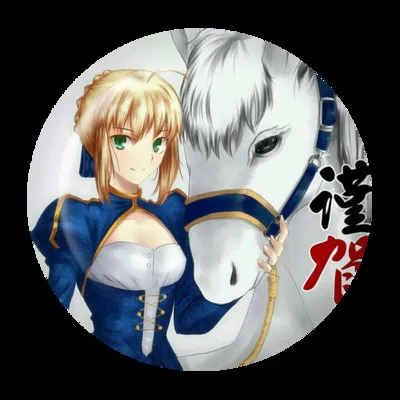 1 шт. мультяшный значок аниме Fate/Stay Night Saber Lancer Torankusu Gilgamesh брошь уникальный подарок