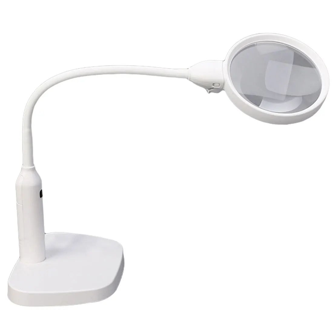 

Detachable Magnifier 2X 5X with Light Desk Magnifier Lamp Illuminated Magnifier For Archaeology Prospecting Reading EU Plug