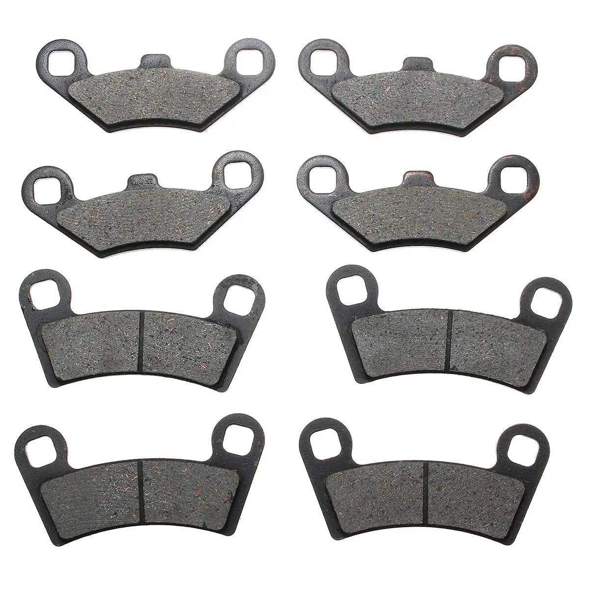 1Set Motorcycle Replacement Front Rear Brake Pads For Polaris RZR 800 RZR 800 S RZR 570 2008-2015 97 x 47 x 7mm 1 set motorcycle front
