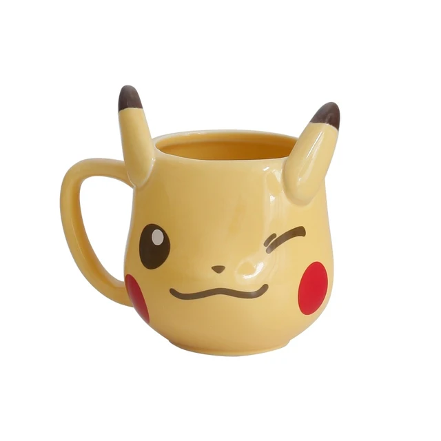 300ml Japan Creative Hand Painting Pikachu Anime Mugs Retro Ceramic Cup Coffee Milk Tea Mug Drinkware Gifts For Friend Children Mugs Aliexpress