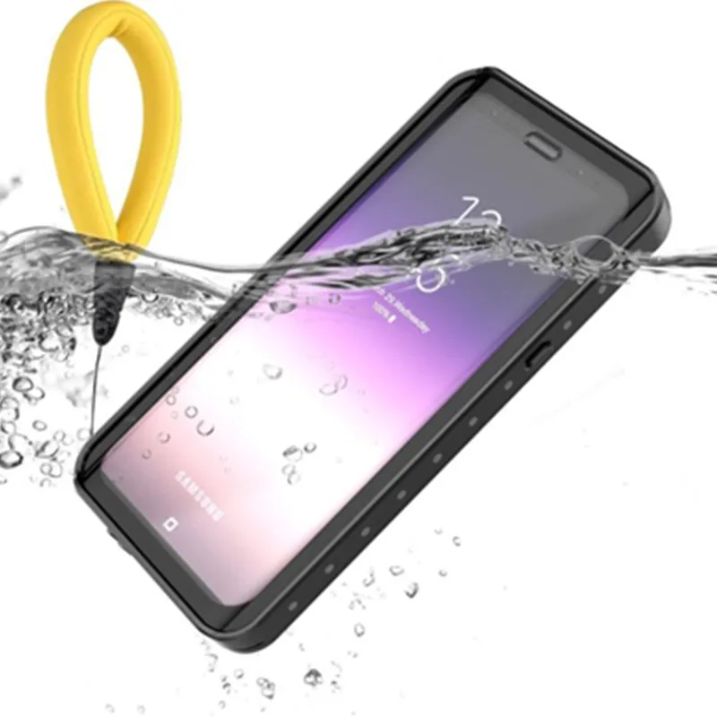 

Transparent Full Protection Waterproof Shockproof Armor Phone Case Hard for Samsung Galaxy S9 S9 Plus S8 S8 Plus Note 8 S7 edge
