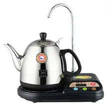 220V 1L 1210 Вт автоматическое впитывание воды контроль температуры микрокомпьютера Электрический чайник Электрический 1,3 м