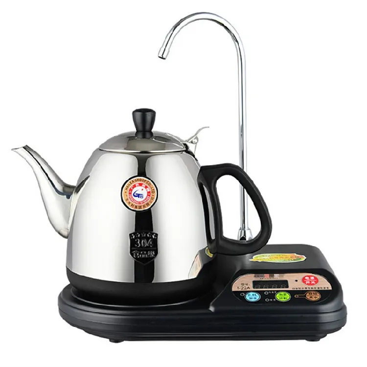

220V 1L 1210w Automatic water absorption Microcomputer temperature control Electric teapot Electric kettle 1.3m