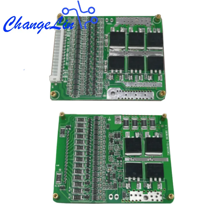 8S 24V BMS Li-Ion Lipo Lifepo4 литиевая батарея Защитная плата 20A 30A 40A общий порт баланс EBike EV сотовый пакет DIY модуль