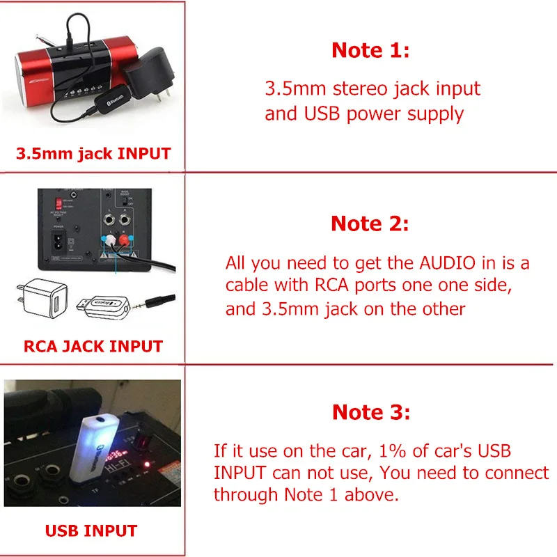 Binful беспроводной USB Bluetooth V4.0 3,5 мм AUX аудио стерео музыка домашний Автомобильный приемник адаптер USB Bluetooth адаптеры/Dongles