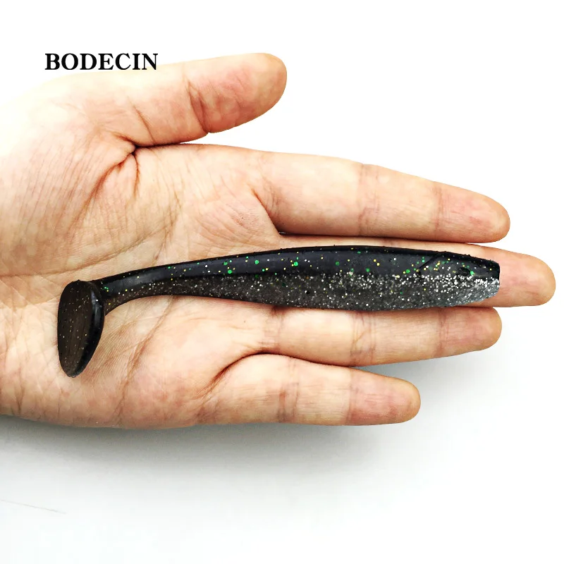 Salty Fishing Lure Soft 3pc 10.5cm9g With Salt Smell Isca Artificial Bait Vivid Swimbaits Fish Tackle Pesca Sea Silicone Baits (8)