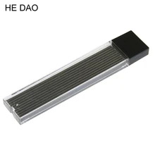 20 шт./кор. распродажа Пластик автоматический пенал для карандашей 2,0 мм графитовый привести 2b механический карандаш пополнения чернил канцелярские принадлежности