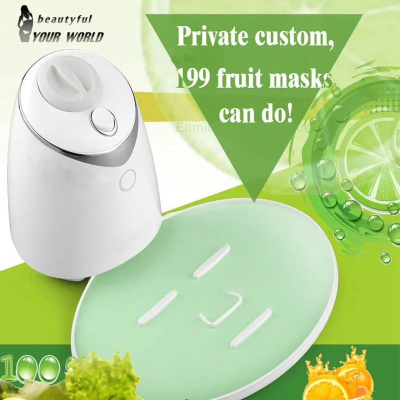 

Face Mask Maker Machine Facial Treatment DIY Automatic Fruit Natural Vegetable Collagen Home Use Beauty Salon SPA Care Eng Voice
