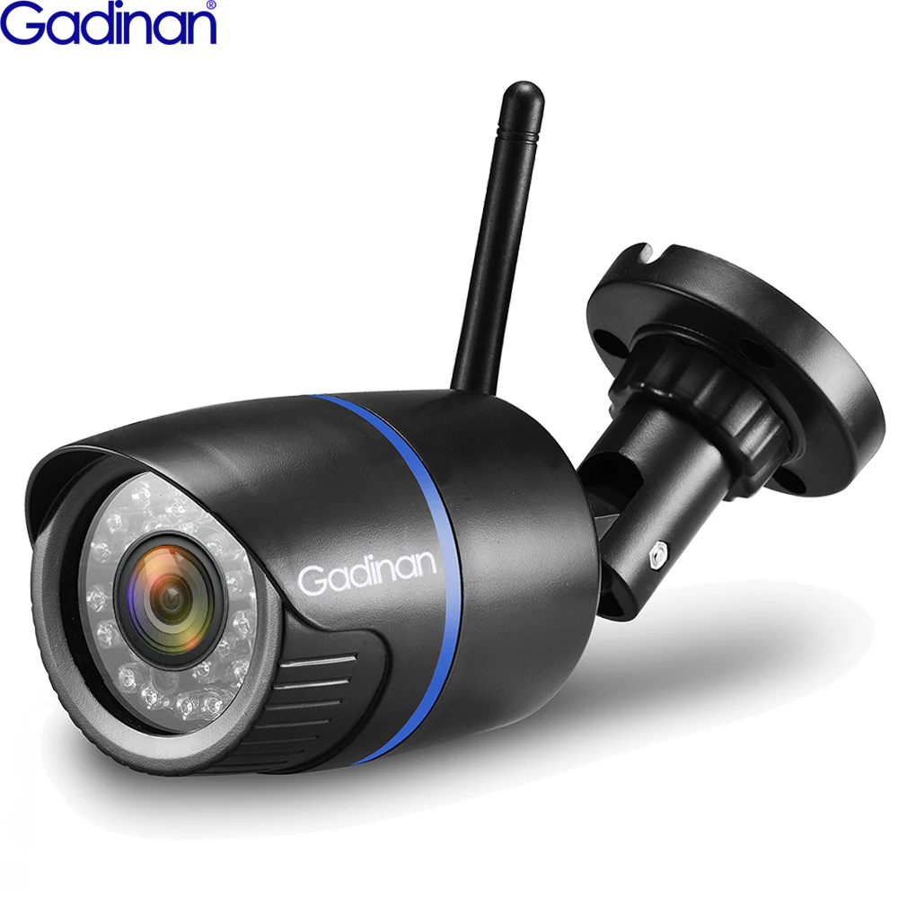 Камера видеонаблюдения GADINAN 1080P 2 МП iCSee H.265X водонепроницаемая Wi Fi беспроводная