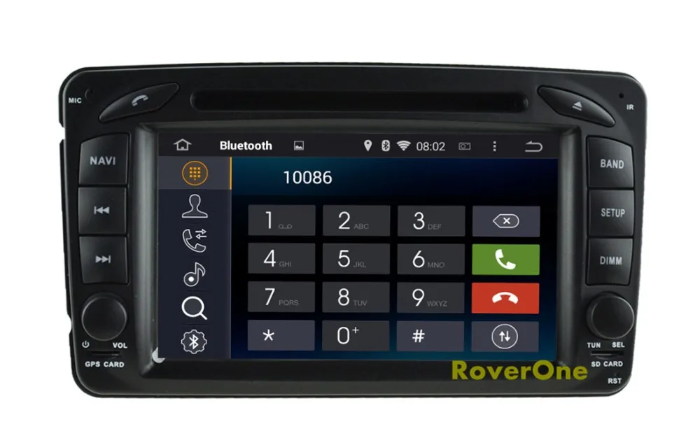 Top For Mercedes C270 C280 C300 C320 C350 C32 C55CLK280 CLK320 Android 8.1 Autoradio Car DVD Radio Stereo GPS Navigation Multimedia 2
