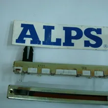 [BELLA] японския система защиты от случайного пуска 6 см, узкие Туфли-слайд потенциометры B5K 10 мм пластиковая ручка- 10 шт./лот