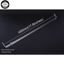 1 шт. длинный стеклянный рот кусок для трубка для курения кальяна светодиодный художественный кальян наргиле аксессуары Металл CHICHA MANGUERA SISHA BOQUILLA TAZON