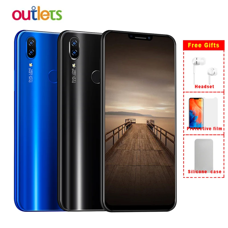 Большой экран высокой четкости 3g WCDMA смартфон Cectdigi 3i MTK6580 Android 7 0 Dual Sim 6 2 дюймов