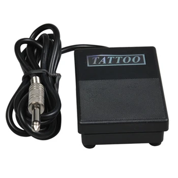 

Black Plastic Tattoo Foot Switch Pedal For Power Kit Set Supply TFS08#