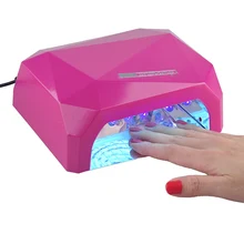 36W UV Lamp LED lamp for nails Diamond Shaped Nail Dryer LED+CCFL Curing for Gel Nails Polish Nail Art Tools