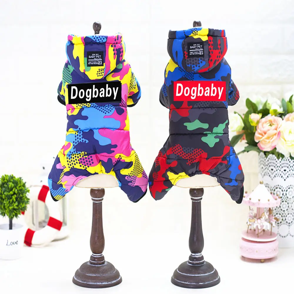 

Super warm dog clothes nylon taffta pet coats dog jumpsuit costume winter jacket pet products supplies