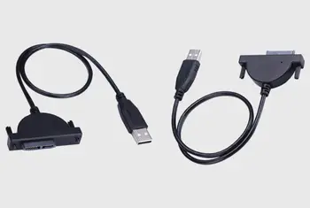 

New DVD-rom combo SATA to USB SATA 3 easy drive wire cable external drive box enclosure USB to SATA 7+6 adapter