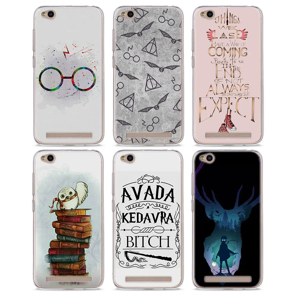 

always Harry potter Phone case for Mi A1 Soft TPU Silicone Phone Case for Xiaomi Mi 6 5 A1 6X for Redmi 5 5A 4X Note 5A