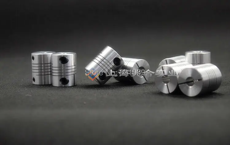 

2pcs/Lot BR 9.5mm x 9.5mm 9.5mm to 9.5mm D25 L30 Flexible Coupling Coupling CNC Shaft Coupler Encoder Connector Brand New