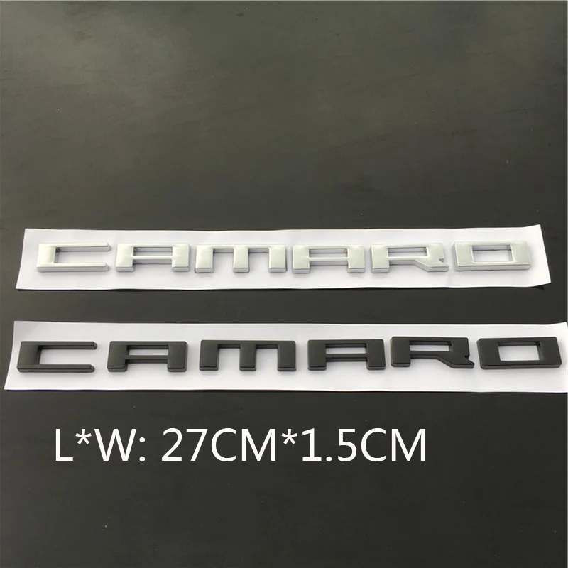 Для Chevrolet Camaro Corvette наклейка с эмблемой для автомобиля письмо логотип значок металлические крылья дверь хвост задний багажник эмблема наклейка