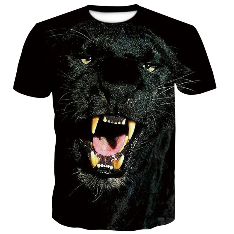 

men t shirt 3d print Wolf black short sleeve tshirts male Casual Polyester breathabler Brand clothing China men Big Size top tee