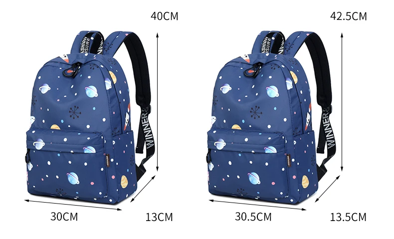 WINNER Fashion Women Backpacks Galaxy Star Universe Space Backpack Girls Female School Backbag High Quality Mochila (10)