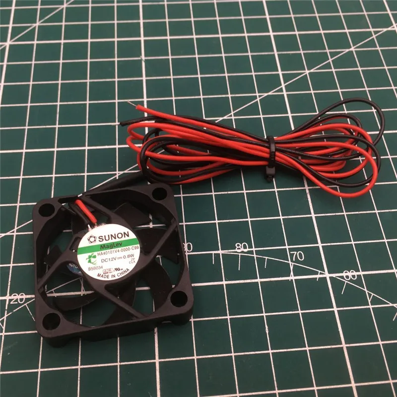 1pcs Wanhao Prusa printer original Sunon maglev fan 12V Creality Anet 4010 Active Cooling Fan with 1000mm cable DC | Компьютеры и офис