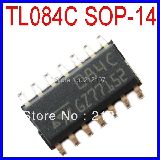 TL084 TL084C General Purpose JFET Quad Operational Amplifier SOP 14-in ...