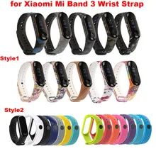 Mi Band 3 Bracelet Strap for Original Xiaomi Mi Band 3 Strap Miband3 Correa for Xiaomi Miband 3 Solid Color Silicone Wristband