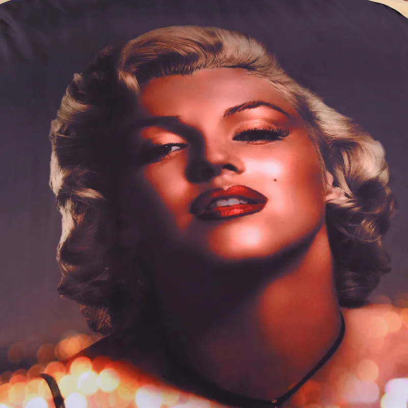 Мэрилин Монро 3D комплект постельного белья с принтом пододеяльник набор Твин Королева Король красивый узор реальный эффект реалистичные простыни постельное белье