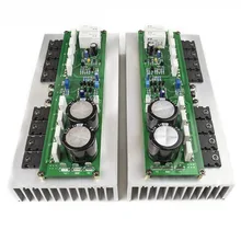 New 2ps PR-800 Class A /Class AB Professional stage hifi amplifier board with heatsink 2.0 home 1000W high power amplifier board