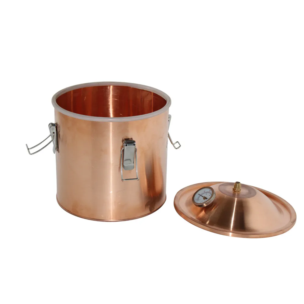 Details about   Kingsunshine Copper Moonshine Still Boiler Water Distiller 3 Gallon 