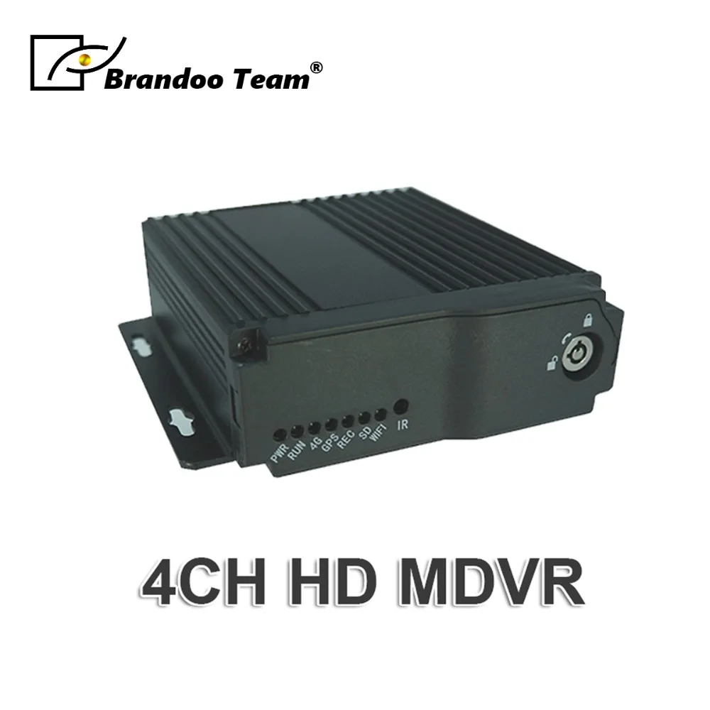 

Mobile Digital Video Recorders (MDVR) 4-Channel Car DVR AHDCar Mdvr Mobile Dvr For Vehicle 4G GPS Optional