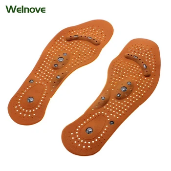 

1Pair New Arrival Magnetic Therapy Magnet Health Care Foot Massage Insoles Men/ Women Shoe Comfort Pads Wear-resisting Z50401