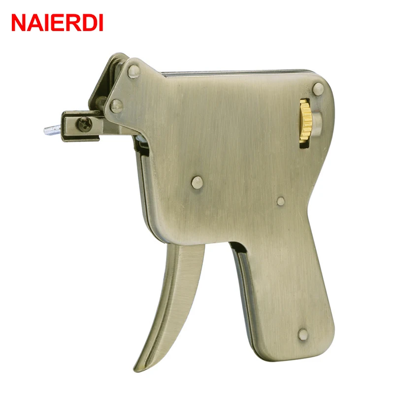 

NAIERDI Lock Gun Professional Locksmith Tools Practice Hand Tools Broken Key Remove Auto Extractor Set Lock Pick Tool Hardware