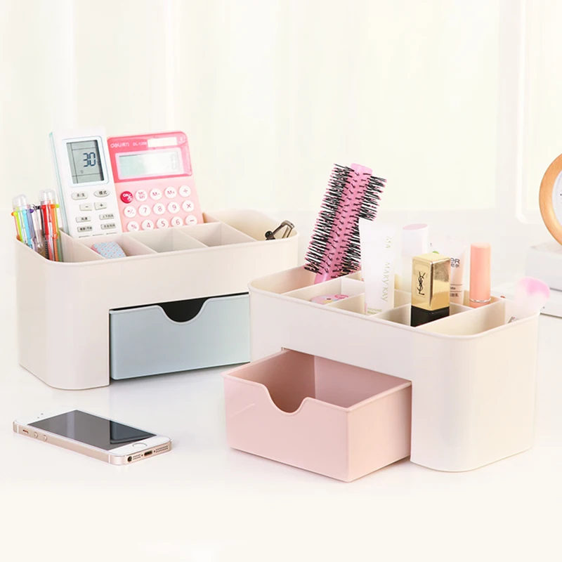 

3 Colors Plastic Nail Manicure Tools Storage Box Nail Container Box Dotting Drawing Pens Buffer Grinding Files Organizer Case