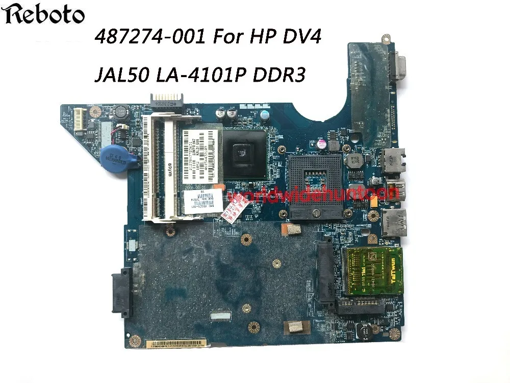

Superior Quality Motherboard For HP DV4 Motherboard 487274-001 JAL50 LA-4101P DDR2 100% Fully Tested