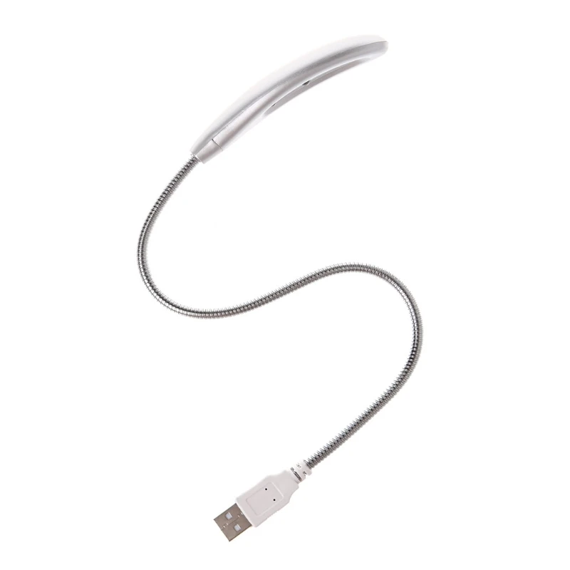 New Flexible 3 LED USB Snake Light Lamp Computer Lamp Student Lamp For Laptop PC