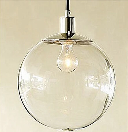 Simple Retro Modern pendant lights With White Glass Ball Lamp Shade In 1 Source Kitchen Light