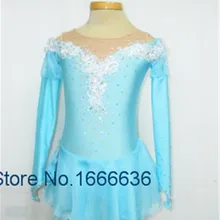 Профессиональные Заказные платья для фигурного катания на коньках для женщин спандекс бренд Vogue платье для соревнований по фигурному катанию DR2921