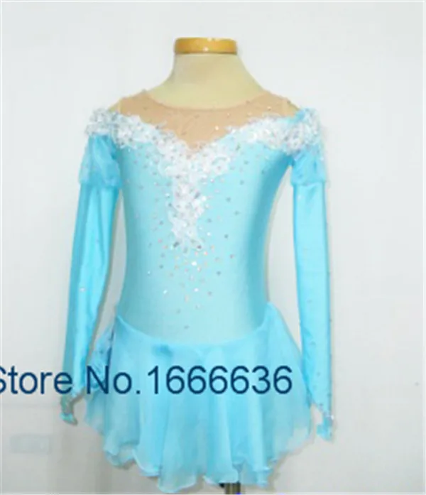

Professional Custom Figure Ice Skating Dresses For Women Spandex New Brand Vogue Figure Skating Competition Dress DR2921