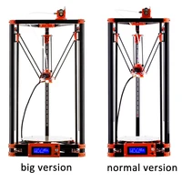 כרטיס sd Full Metal Frame מחוממת Bed מדפסת 3D, מקצועי 3d מדפסת צבע עם נימה 40m LCD 2GB כרטיס SD עבור חינם (2)