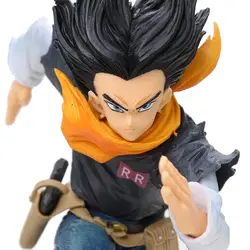 Dragon Ball Z 17 # экшн-фигурка посыпать Ver. DBZ Goku Fighter Lazuli ПВХ Коллекция Модель 17 см