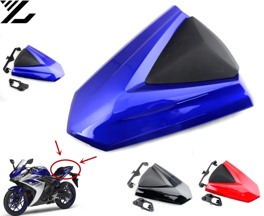 

Motorcycle Rear Tail Section Seat Cowl Cover For YAMAHA YZF R3 YZF-R25 R25 2013 2014 2015 Fairing Rear Seat Cover Cowl