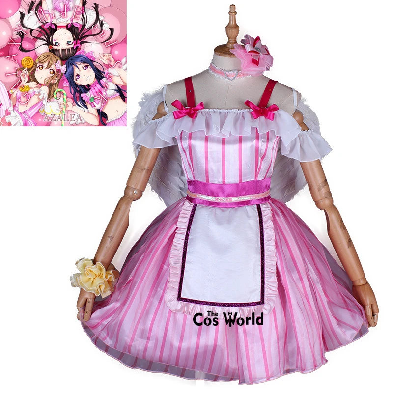 Lovelive Sunshine Aqours Azalea Galaxy Hide And Seek Kunikida Hanamaru Apron Dress Outfit Anime Cosplay Costumes Aliexpress