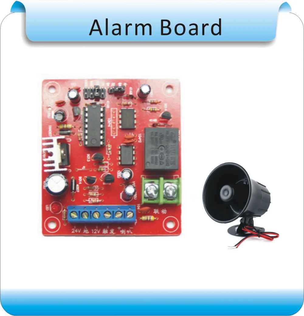 DIY SG-22 DC9-36V bezpieczeństwa w domu alarm antywłamaniowy Siedzenie pojazdu głośno głośnik do garażu i magazynu + głośnik alarmowy DIY SG-22 DC9-36V bezpieczeństwa w domu alarm antywłamaniowy Siedzenie pojazdu głośno głośnik do garażu i magazynu + głośnik alarmowy