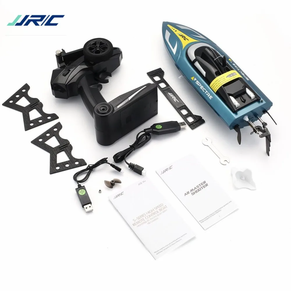 

JJR/C S4 SPECTRE 2.4G 720P WIFI FPV Camera Speedboat 25km/h High Speed Ship RC Racing Boat with Self-righting for Kids Gifts