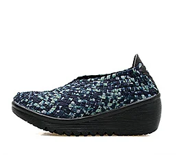 SWYIVY/Женская Тонизирующая обувь; дышащая обувь на платформе; коллекция года; женская обувь для похудения; женская Тонизирующая обувь - Цвет: Синий